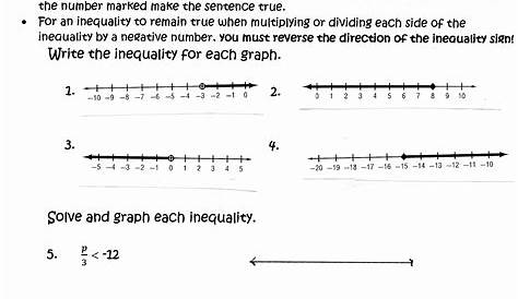 systems of equations inequalities worksheet