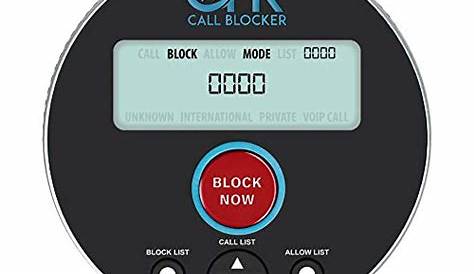 sentry call blocker ct-cid868 manual