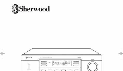 sherwood rx4103 receiver user manual
