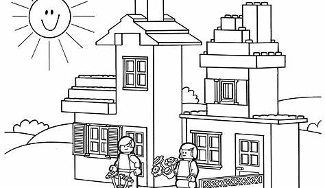 Free Lego Coloring Pages To Print - Coloring Home
