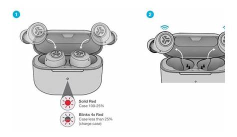 JLab Go Air Pop True Wireless Earbuds User Manual - Guide Folder