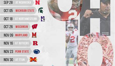 Printable Osu Football Schedule