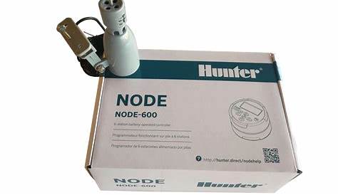 Hunter NODE 600-9V battery operated Irrigation - Valves Direct