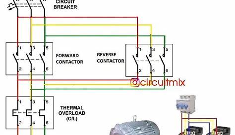 ac motor starter wiring diagram