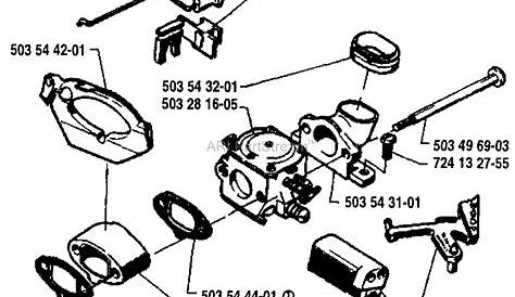 Husqvarna 262 (1994-06) Parts Diagram for Air Filter/Carburetor
