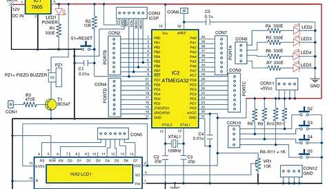 arduino board schematic diagram