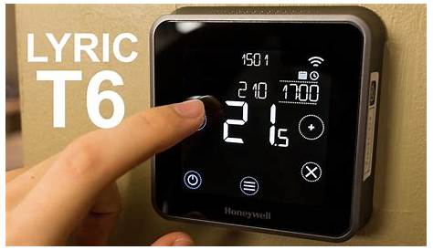 Honeywell Lyric T6 smart thermostat review - YouTube