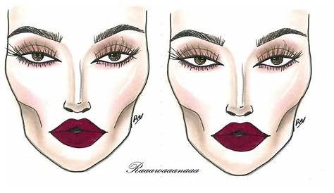 Face Chart For Makeup