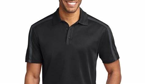 Size Chart for Port Authority K547 Silk Touch Performance Colorblock Stripe Polo