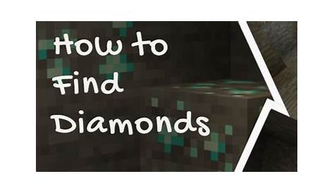 how to find diamonds in minecraft with lapis