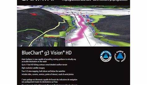 garmin bluechart g3 vision compatibility