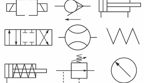 hydraulic schematic symbols autocad