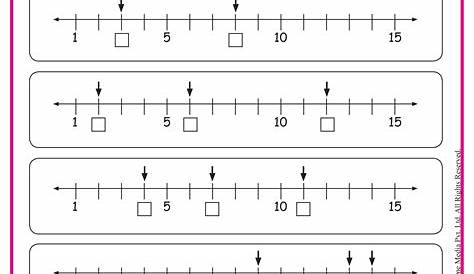 Free Math Worksheets Number Lines - William Hopper's Addition Worksheets