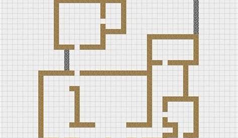 How to Draw a house like an architect's blueprint | Minecraft modern