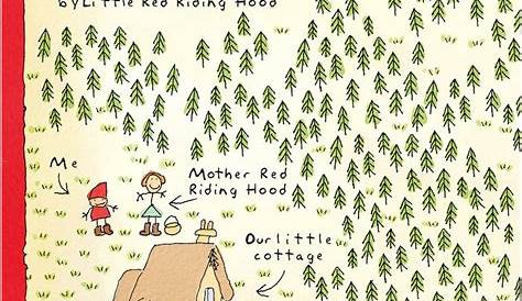 free printable little red riding hood book