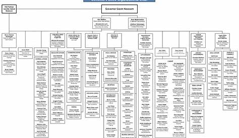 executive branch organizational chart