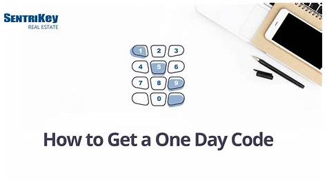 how to use sentrilock one day code