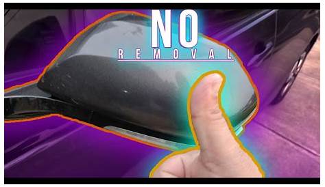 How to Replace Side View Mirror Cover ️Side View Mirror Crown