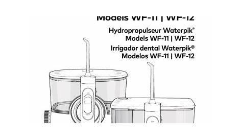 Waterpik Water Flosser Instruction manual | Manualzz