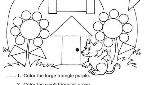 following directions worksheet for kids