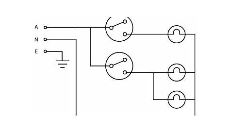 simple house wiring circuit diagram