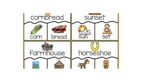 Nyla's Crafty Teaching: Fall themed Compound Words
