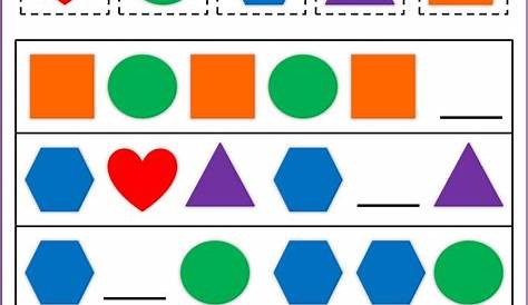 making shapes worksheet kindergarten