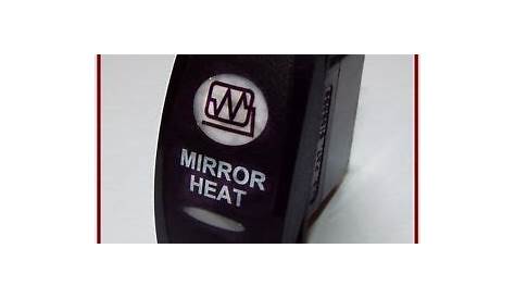 ford truck heated mirror switch