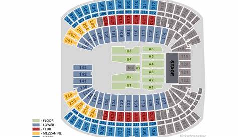 gillette stadium seating map