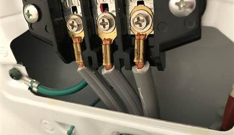 wiring a dryer plug