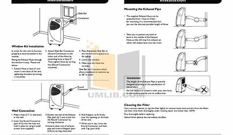 PDF manual for Amcor Air Conditioner ALD12000E