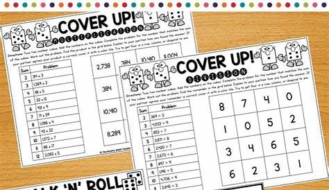 printable math games for 5th graders