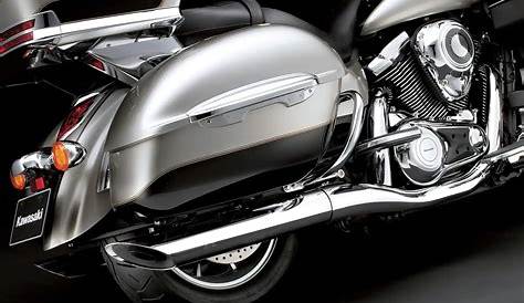 Kawasaki VN 1700 Voyager, tubing, exhaust, trunks - Motorbikes