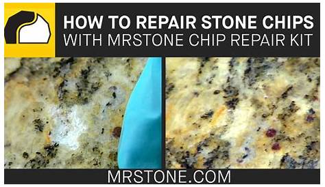 Granite and Marble Chip Repair Kit | MrStone.com - YouTube