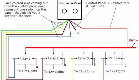 relay panel wiring diagram