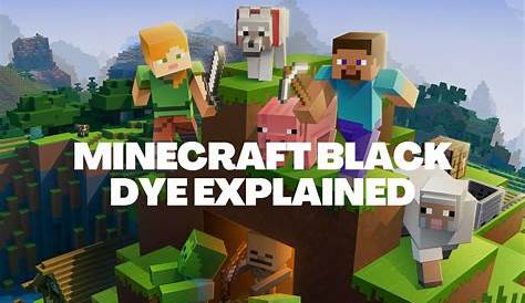 Minecraft Black Dye Sources & How to Get It | GamesBustop