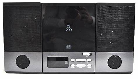ONN Mini Stereo System CD Player with AM/FM Stereo Radio (ONA13AV503