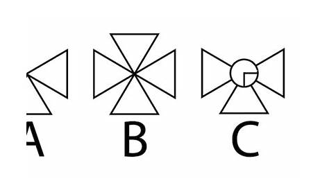 3 way valve schematic symbol