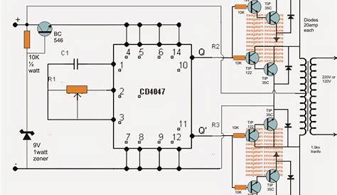 Simple 48V Inverter Circuit | Homemade Circuit Projects