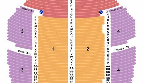 Orpheum Theatre Seating Chart - Minneapolis