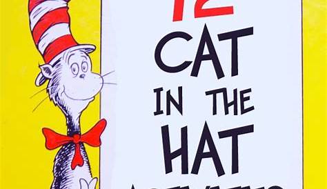 12 Dr. Seuss Cat in the Hat Crafts and Activities for Kids