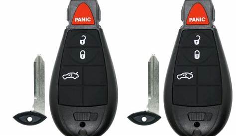 2 for DODGE CHARGER 2008 - 2010 New Keyless Entry Remote Car Key Fob