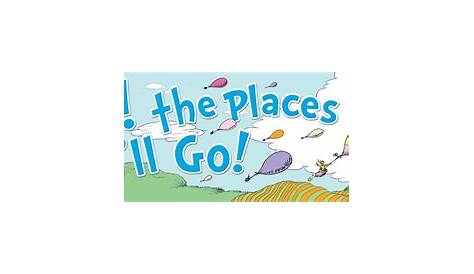 Oh, the Places You’ll Go! – by Dr. Seuss – www.ginamirandaart.com