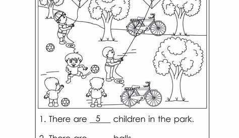 printable kindergarten worksheets english