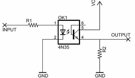 4n25 circuit diagram