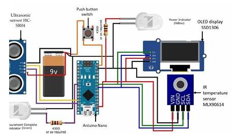 ir thermometer circuit diagram