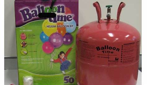 how much helium is in a balloon