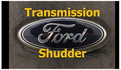 2013 ford escape transmission shudder