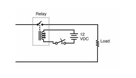 dual coil relay schematic