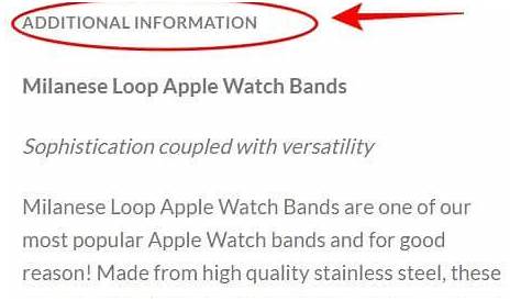 Apple Watch Bands Sizing Guide | Smarta Watches